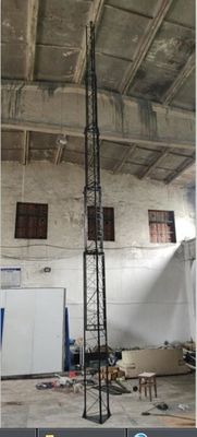 Crank Up Telescoping Tower Antenna 9m Winch Up Lattice Tower 30ft Heavy Duty Tower Portable