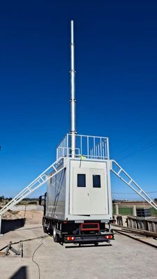 20-metrowa komórka na kółkach COWS z niestandardową wysokością, maksymalne obciążenie 600 kg